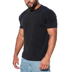 T-shirt pour homme en coton 100% tricoté, coupe ample, imprimé personnalisé - Haute qualité, respirant, séchage rapide, design vintage décontracté - Product Image 5