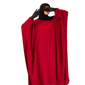 Abaya musulmane à silhouette droite modeste de luxe au meilleur prix pour femmes, robe à coupe ample en tissu polyester de qualité supérieure pour les commandes en gros - Product Image 1