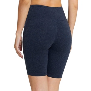 Wholesale new design workout clothing sport Gym High Waist Butt lift Fitness short <b>leggings</b> Custom Women Yoga Pants - Product Image 3