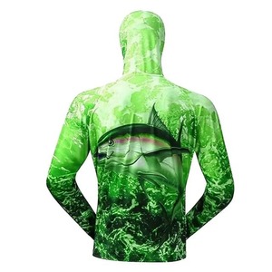 Custom Logo Men Lightweight Long Sleeve Outdoor Sports Fishing Wear Quick Dry Upf 50 <b>Sun</b> Protection Fishing Hoodie Fishing <b>Shirt</b> - Product Image 2