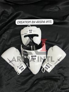 Ensemble de boxe professionnel en cuir de vachette véritable, nouveau design, style gagnant, personnalisable, imprimé sur mesure, vente chaude - Product Image 6