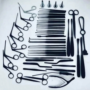 Ensemble d'instruments de tympanoplastie couleur noire 29 pièces, instruments de micro-chirurgie auriculaire ORL otologie, kit de micro-chirurgie auriculaire - Product Image 5