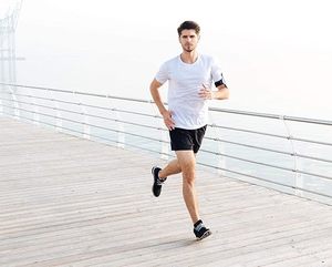 T-shirt décontracté pour homme à col rond en coton biologique 100% tricoté, personnalisable avec logo, respirant, manches courtes, qualité OEM/ODM - Product Image 4