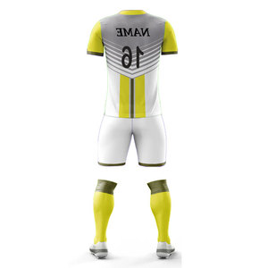 Tenue de football pour adultes, design respirant, combinaison de compression de football vierge, vêtements d'entraînement de rugby, ensembles antibactériens personnalisables - Product Image 3