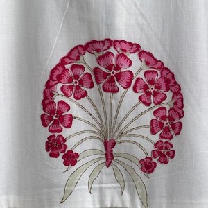 Vestido Casual Midi para Mujer, Tejido 100% Algodón, Estampado Floral Liso, Vestido Diario de Manga Corta, Cintura Imperio, Estilo Babydoll, Cuello en V, Talla Grande - Product Image 5