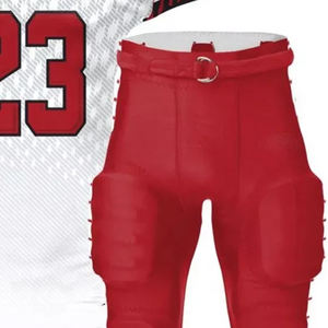 Ensemble complet d'uniformes de football américain Gridiron, anti-décoloration, séchage rapide, imprimé, manches courtes, équipement d'entraînement personnalisé pour équipe adulte - Product Image 3