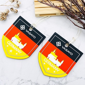 Etiqueta de equipaje de PVC suave personalizada 2024 Venta caliente Precio bajo Etiqueta de equipaje de alta calidad - Product Image 3