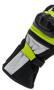 Motorcycle Racing Safety <b>Gloves</b> with Carbon Armor Protection and <b>Touch</b> Screen Enabled Fingertips - Product Image 3