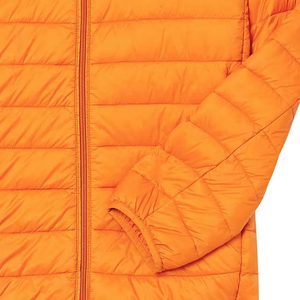 2024 Men's Custom High Quality Puffer Jacket Thick <b>Warm</b> Winter Hooded Coat in Street Style Made From Durable Canvas - Product Image 6