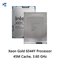 CPU Server Dual Socket DDR5 LGA4677 270W Cache 60MB 2.7GHz 72 Thread 36 Core 6544Y Emas Baru