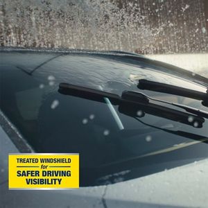 I tergicristalli Auto 2 in 1 da 26 pollici hanno brevettato le lame sostitutive della Formula idrorepellente antipioggia X per una migliore visibilità contro la pioggia - Product Image 5
