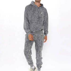 Chándal con Efecto Desgastado, Estilo Vintage, Material Cómodo, Ideal para Correr, Gimnasio y Uso Casual - Product Image 1