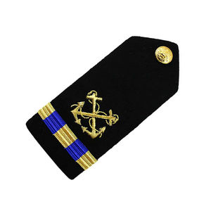 Handmade Embroidered Rank Boards with Decorative Gold and <b>Silver</b> Braid for Formal Parade and Dress Uniform Apparel - Product Image 2
