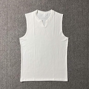 Débardeur d'entraînement athlétique, vêtement de sport à séchage rapide, gilet de course à col rond pour hommes - Product Image 1