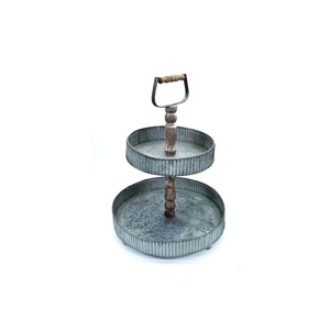 Most Selling Metal 3 Layered Stainless Steel Cake Stand Ideal For Tiered Dessert Arrangements - Product Image 3