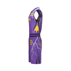 Uniforme de Baloncesto Personalizado al por Mayor con su Propio Diseño, Uniforme de Baloncesto Reversible Personalizado - Product Image 2