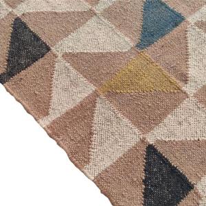 พรมปอกระเจา Kilim ทันสมัยประณีต045 dhurrie พรมพื้นผิวพรมปูพื้นและพรมแบบเปลี่ยนได้กันแบคทีเรีย - Product Image 4