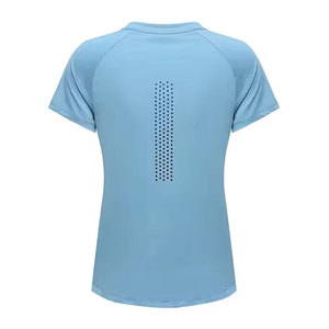 เสื้อยืดออกกำลังกายทรงยาวสำหรับผู้หญิง ทรงหลวม สวมใส่สบาย เหมาะสำหรับออกกำลังกายในยิม ฝึกซ้อมกีฬา วิ่ง และใช้ในชีวิตประจำวัน - Product Image 5