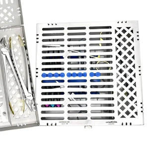 Kit de Instrumentos de Extracción Atraumática de Primera Calidad, 11 Piezas, Instrumentos Quirúrgicos Dentales en Caja de Esterilización, Certificado CE - Product Image 2