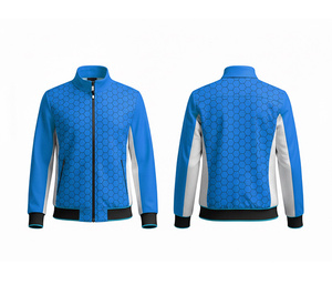 Ropa Deportiva, Chaqueta con Cierre de Sublimación Completa, Ropa para Correr y Hacer Ejercicio, Cálida, Transpirable y de Secado Rápido |   Tallas Hombre Mujer Juvenil - Product Image 5