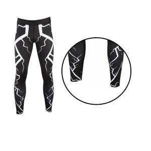 Women's Elastic Waist Custom Sports <b>Leggings</b> <b>with</b> <b>Lace</b> Decoration Wholesale Gym Fitness Fashion Workout Pants for Women - Product Image 2