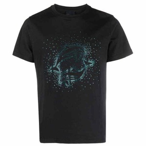 Camisetas para Hombre 2026, Mezcla de Poliéster y Algodón, Cuello Redondo, Corte Regular, Transpirables, de Alta Calidad, Diseño Casual de Lujo con Pedrería - Product Image 1