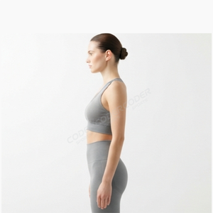 New Arrival Best Quality Breathable Simple Custom Design Fitness Sport Bra Pakistan Made Gym Wear for Women Activewear - Product Image 2