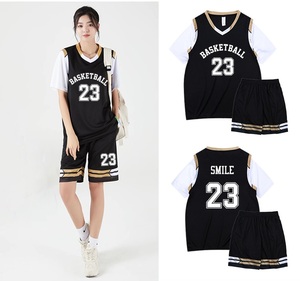 Conjuntos de Baloncesto al por Mayor para Mujer, Uniformes de Baloncesto Transpirables para Escuela Secundaria y Universidad, Uniformes de Baloncesto para Chicas - Product Image 4