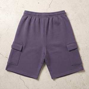 Shorts de sport amples et épais de haute qualité pour hommes, style cargo, brodés, en molleton, pour l'hiver, pour le jogging - Product Image 2