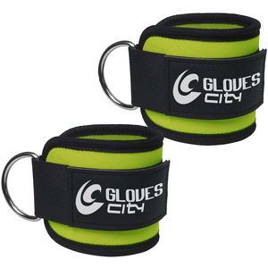 City 2026 Professional Heavy Duty Breathable <b>Lightweight</b> <b>Trainer</b> Gym Gloves <b>Men</b> Women Neoprene Double Ring Closure Workout Ankle - Product Image 3