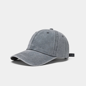 Gorra de Béisbol Unisex Personalizada de 6 Paneles, Color Sólido, Hilo de Algodón Lavado, Ajustable, Informal, para Adultos, para las Cuatro Estaciones - Product Image 6
