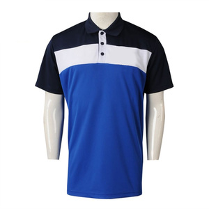 Polo deportivo para hombre de secado rápido que absorbe la humedad, ropa para gimnasio y golf, ropa informal transpirable de algodón para hombre - Product Image 1