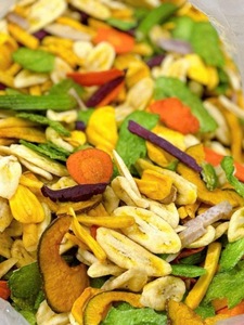 Chips de fruits secs mélangés croustillants, mangue, banane, jackfruit, ananas, frits sous vide, qualité export - Product Image 3