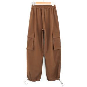 Pantalon de jogging sport en molleton de coton pour femme, respirant, ample, à séchage rapide, avec poches, coupe décontractée pour l'automne – Meilleures ventes - Product Image 1