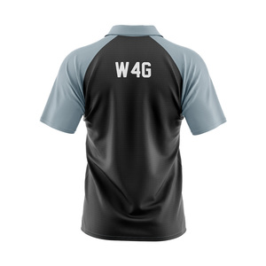 เสื้อโปโลผู้ชายผ้าผสมโพลีเอสเตอร์และคอตตอนถักแบบระบายอากาศได้ดี พิมพ์ลายโลโก้ด้านหน้า แขนสั้น แบบยูนิเซ็กซ์ พิมพ์ลายด้วยเทคนิคการถ่ายเทความร้อน - Product Image 3