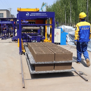 خط إنتاج ماكينات صنع الطوب الخرساني الأوتوماتيكية بالكامل عالية الكفاءة - Product Image 3