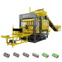 Machine de fabrication de briques QT4-16 Blocs de pavés Machines de fabrication de briques à Dubaï Faire de la machine de pompe béton en béton plein creux Global