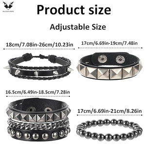 Best Supplier With Own Logo New Arrival OEM ODM Service Customized Made Newest Trendy Premium Quality Fashion Wrist <b>Accessories</b> - Product Image 2