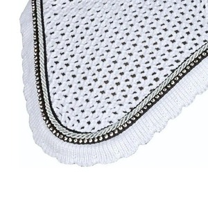 Equestrian Horse <b>Fly</b> Veil Ear <b>Net</b> Bonnet Mesh Custom Logo Customized ColorSize Lightweight High Quality Outdoor Protection Bulk - Product Image 4