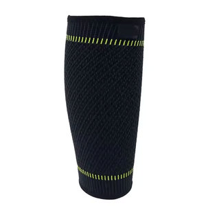 Sports Leg Sleeve Digital Printing Knitted Sweat-Resistant <b>Compression</b> Eco-Friendly Calf Bottom Cuff for Soccer Outdoor Exercise - Product Image 2