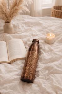 ขวดทองแดงคุณภาพสูง เกรดอาหาร ใช้งานได้นาน ทำความสะอาดง่าย ปากกว้าง ป้องกันการรั่วซึม ปลอดภัยสำหรับน้ำเดือด เตรียมพร้อมสำหรับการเดินทาง - Product Image 4