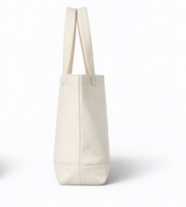 Wholesale Premium Custom Print Logo Thick <b>Canvas</b> Tote <b>Bag</b> <b>Large</b> Capacity Reusable Shopping Shoulder <b>Bags</b> with Pocket - Product Image 3