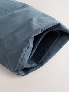 Parka longue matelassée bleu ardoise personnalisée pour homme, manteau d'hiver isolé à capuche, coupe-vent, vêtement d'extérieur urbain, OEM ODM, vente en gros - Product Image 5