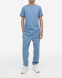 Camiseta Moderna 100% Algodón Ringer para Hombre, con Logotipo Personalizado por Impresión Digital, Color Sólido, Hombros Caídos, Estilo Hip Hop, Transpirable - Product Image 6