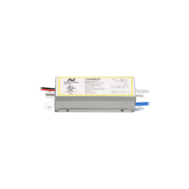 12 Vdc Ballast 32W One Lamp Fluorescent T8 /cUL Listed 5-Year Warranty Electronic Active Power Factor