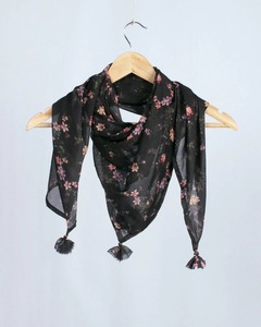 Pañuelo de Seda de Lujo para Mujer, Personalizado con Estampado, Suave y Ligero, Cuadrado, Textil de Moda, Fabricante OEM ODM, Venta al Por Mayor - Product Image 3
