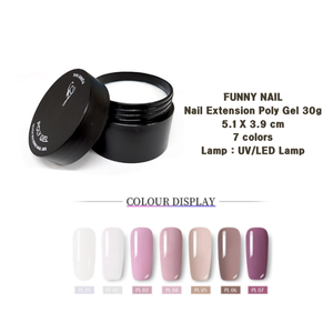 Prodotto per il potenziamento dei 7 colori del Gel di estensione delle unghie UV da 30g del produttore coreano - Product Image 2