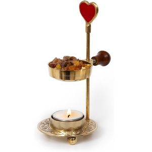 Brûleur à Bakhoor en laiton réglable en hauteur - Product Image 5