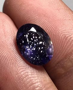 Iolite naturelle en vrac, pierre de soleil, iolite bleue pour la fabrication de bijoux. - Product Image 2