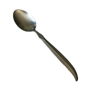 Juego de cucharas hechas a mano de acero inoxidable de primera calidad con diseño elegante perfecto para bodas y uso en la cocina mango largo - Product Image 1